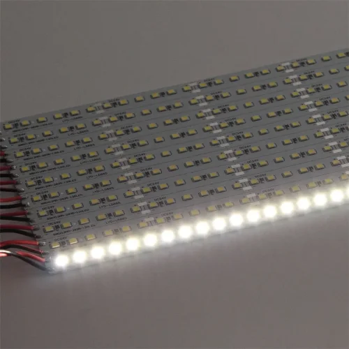 Светодиодная линейка 2835, 120 led, P505 (24V, 30W, day white) - фото I