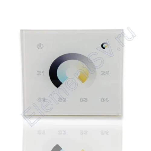 Сенсорная панель диммер SR-2822B-AC (2 зоны) - фото.