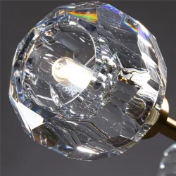 Люстра Freya FR5114PL-09BZ (Латунь)