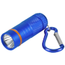 Фонарь-брелок KL 61B LED батарейки в комплекте алюминиевый СИНИЙ IN HOME - Фото 2