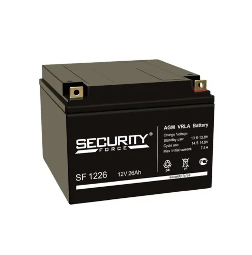 Аккумулятор ОПС 12В 26А.ч SF 1226 Security Force 4614030010008 - фото