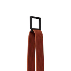 Накладное крепление гибкого трека-ремня Belty, серия Base, H50мм, IP20, черный, пластик, Denkirs TR5518-BK