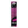 Элемент питания алкалиновый AA/LR6 1.5В Super Alkaline SBL-10+2 (уп.12шт) ФАZА 2854582 - фото 2