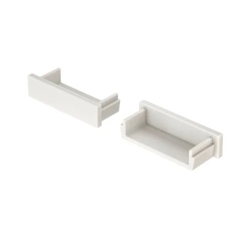 Комплект заглушек (для профиля 24×06) 10 шт., ALM002EC (Белый) - фото 3