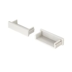 Комплект заглушек (для профиля 24×06) 10 шт., ALM002EC (Белый)