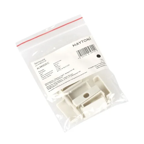 Комплект заглушек (для профиля 24×06) 10 шт., ALM002EC (Белый) - фото 5