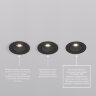 DK3061-BK Встраиваемый светильник, IP 20, 10 Вт, GU5.3, LED, черный/черный, пластик. Фото 7