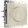 Терморегулятор электромеханический для теплого пола (слоновая кость) W1151103 - фото