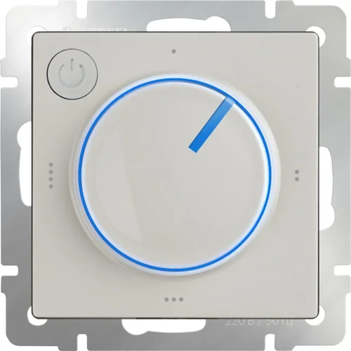 Терморегулятор электромеханический для теплого пола (слоновая кость) W1151103 - фото 4