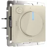 Терморегулятор электромеханический для теплого пола (слоновая кость) W1151103 - фото