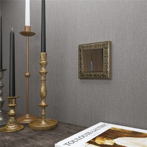 Клавиша для выключателя c подсветкой (бронзовый) W1119112 - фото 4