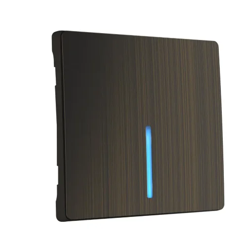 Клавиша для выключателя c подсветкой (бронзовый) W1119112 - фото