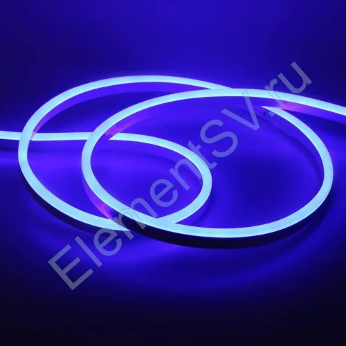 Светодиодный гибкий неон 0816 12V blue LN203 - фото.