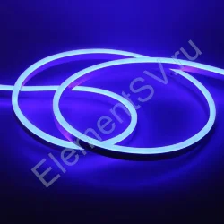 Светодиодный гибкий неон 0816 12V blue LN203