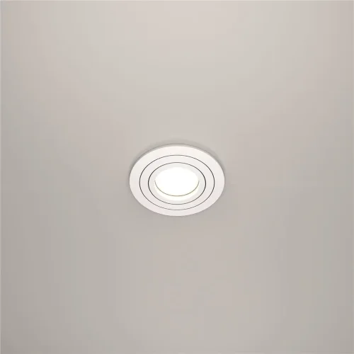 Встраиваемый светильник Atom GU10 10Вт (Белый) - фото 5