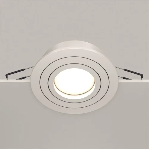 Встраиваемый светильник Atom GU10 10Вт (Белый) - фото 6