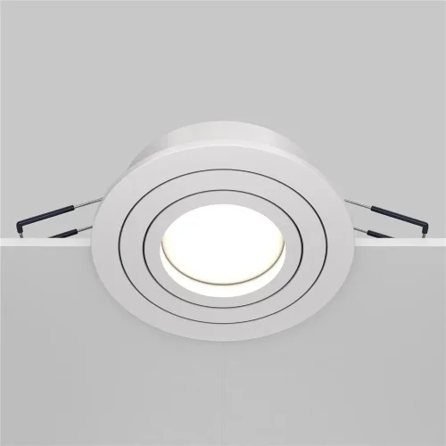 Встраиваемый светильник Atom GU10 10Вт (Белый) - фото 12