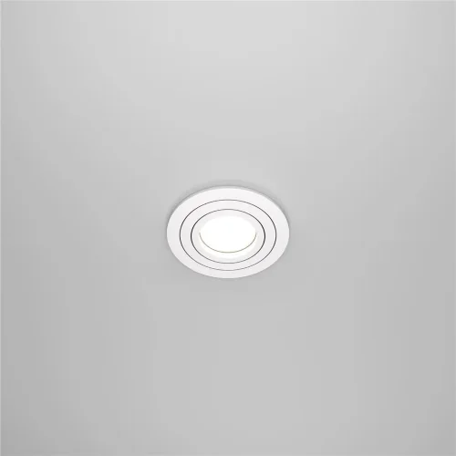 Встраиваемый светильник Atom GU10 10Вт (Белый) - фото 13