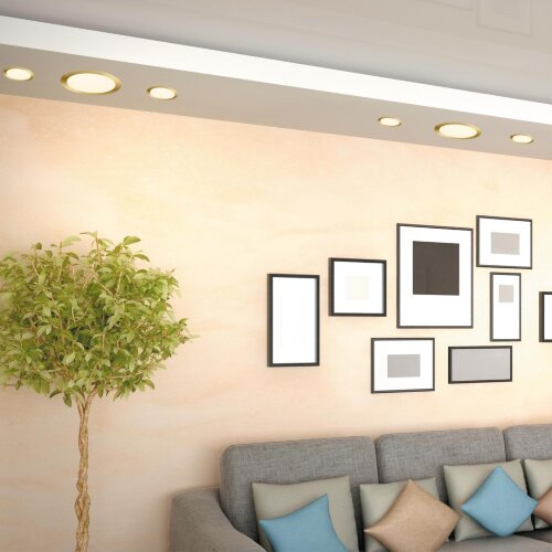 Встраиваемый светодиодный светильник с переключателем цветовой температуры «Novotech» 358953, серия: LANTE. Фото 2.