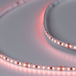 Светодиодная лента LUX для мясных продуктов, 2835, 140 LED/м, 14,4 Вт/м, 24В, IP33, Теплый белый (1800-2000K), DSG2140-24-MT-33 006609