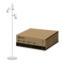 Светильник напольный под лампу ТНО 07-3хGU10-WW 230В белый плафон, белый корпус IN HOME