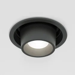 Потолочный светодиодный светильник поворотный Conner 8W 4000K чёрный 25086/LED (063992)
