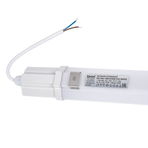 ULT-V45-18W-6500K IP65 WHITE Светильник светодиодный линейный, Дневной свет 6500K, Корпус белый - фото 3