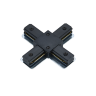 Коннектор X-тип XRB-BL для шинопровода RB черный IN HOME - Фото