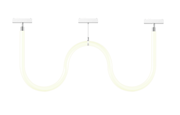 Светильник трековый SLIM, 48В 42W белый 2700-6000К, SL-SLIM-360WH-42-CCT - фото