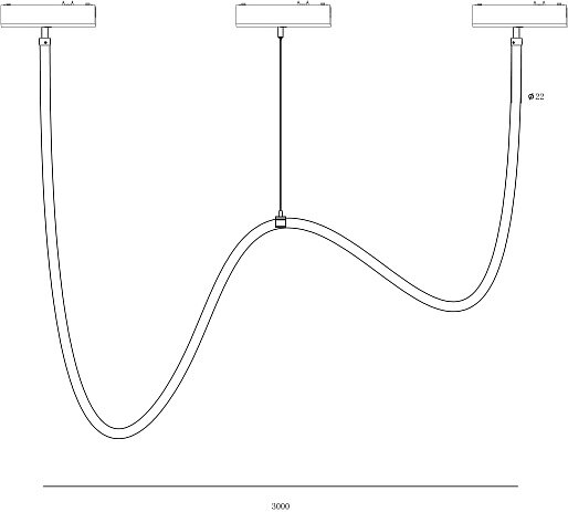 'Светильник трековый SLIM, 48В 42W белый 2700-6000К, SL-SLIM-360WH-42-CCT. Фото 2