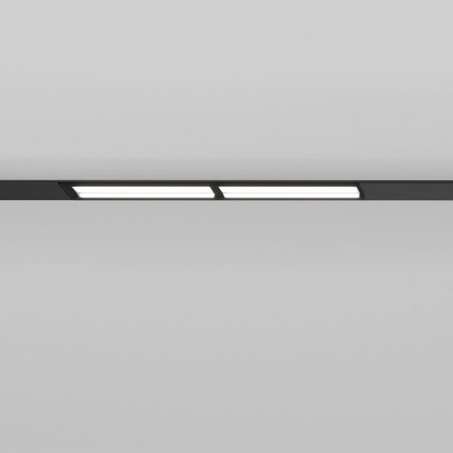 Трековый светильник Slim Magnetic WL02 12W 4200K черный - фото 1