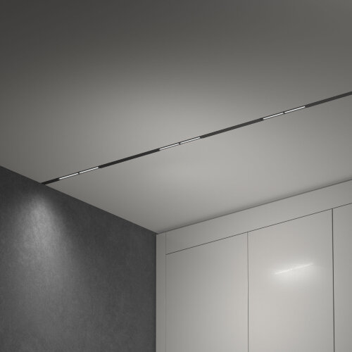 Трековый светильник Slim Magnetic WL02 12W 4200K черный - Фото 4