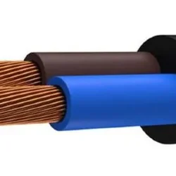 Шнур ШВВП 2х0.75 Ч (бухта) (м) РЭК-PRYSMIAN 0202020101