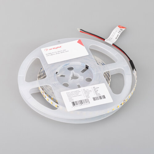 Светодиодная лента ULTRA-С112-10mm 24V White6000 (19.2 W/m, IP20, 5630, 5m) (Arlight, высок.эфф.160 лм/Вт) 037456 - фото 2