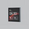 DK7405-BK Панель управления умным домом 4? (Wi-Fi / Zigbee / Bluetooth, Tuya / Smart Life), алюминий + закалённое стекло, цвет чёрный. Фото 2