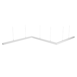 Светильник WOLTA PRO КОНТУР ЗИГЗАГ ДСО03-108-702-5К-Б Матовый