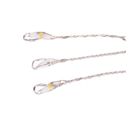 ULD-C3030-900-DTA-RC WW IP44 DEWDROP Занавес светодиодный Капли росы, 3x3м, 900 светодиодов, Теплый белый свет, Провод прозрачный