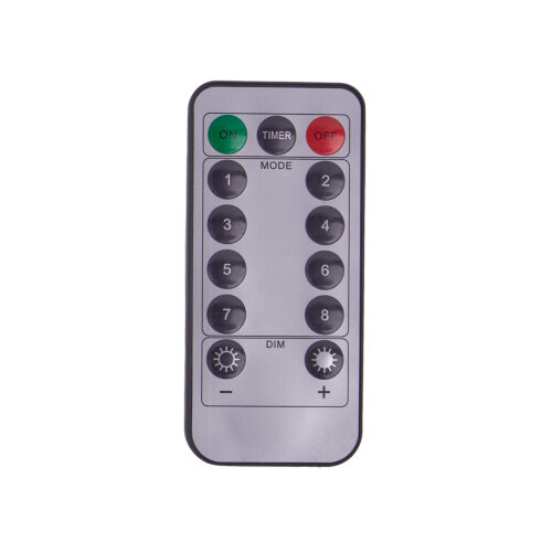ULD-C3030-900-DTA-RC WW IP44 DEWDROP Занавес светодиодный Капли росы, 3x3м, 900 светодиодов, Теплый белый свет, Провод прозрачный - фото 5