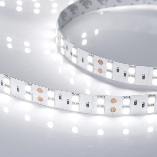 Светодиодная лента RT 2-5000 24V White6000 2x2 (5060, 600 LED, LUX) (Arlight, 28.8 Вт/м, IP20) - фото 4
