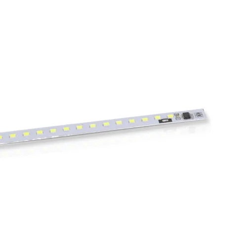 Светодиодная линейка 2835, 72 led, 220V, 12W, 865mm, D191, warm white - фото II