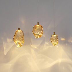 Подвесной светильник «ODEON LIGHT» 7111/4LA, серия: GEMME (крепление на планке)