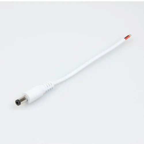 Клеммный коннектор DC male белый C272 (папа) - фото I