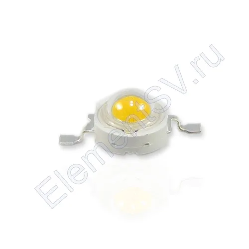 Мощный светодиод 1W emitter (40Lm, Yellow) - фото 3.