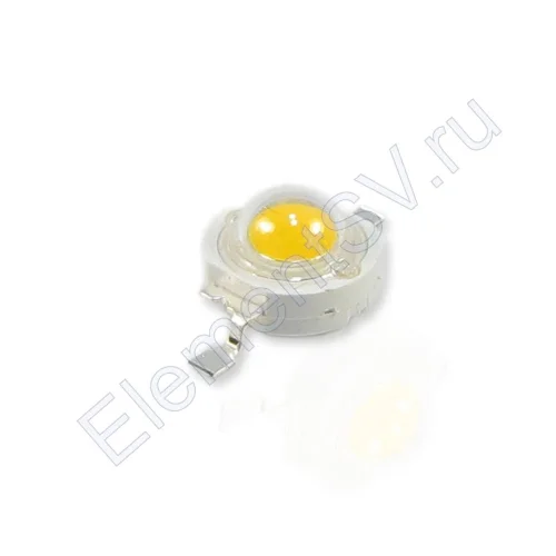 Мощный светодиод 1W emitter (40Lm, Yellow) - фото.