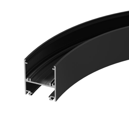 Профиль SL-ARC-5060-D1000-A45 BLACK (дуга 1 из 8) (Arlight, Алюминий) - фото 2