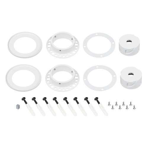 Крепление MOONLIGHT-D40-CEILING-IN-F-DL White (Arlight, Металл) - фото 1