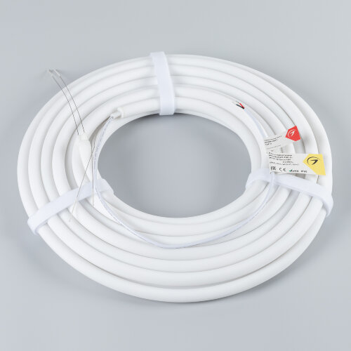 Светодиодная лента герметичная MOONLIGHT-TOP-S-M560-D13mm 48V Warm2300 (13 W/m, IP65, 10m, wire x1, трос) (Arlight, Вывод прямой, 3 года) - фото 3