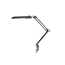 Настольный светильник на струбцине Дельта С16 | LED, 8Вт/4000К | Чёрный, металлическая струбцина | - ТРАНСВИТ