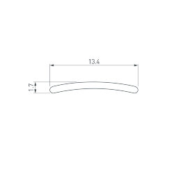 Экран матовый СТ для профиля T (Arlight, Пластик)