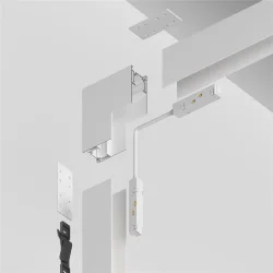 Коннектор угловой внутренний Gravity накладной белый (Белый) TRX010ICL-21W